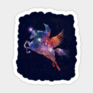 Pegasus Unicorn Sticker